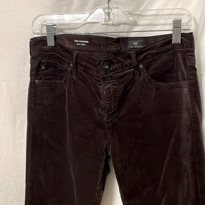 AG The Legging, super skinny in dark brown